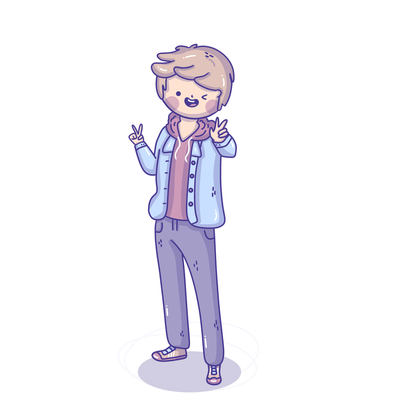 Icono de saludos