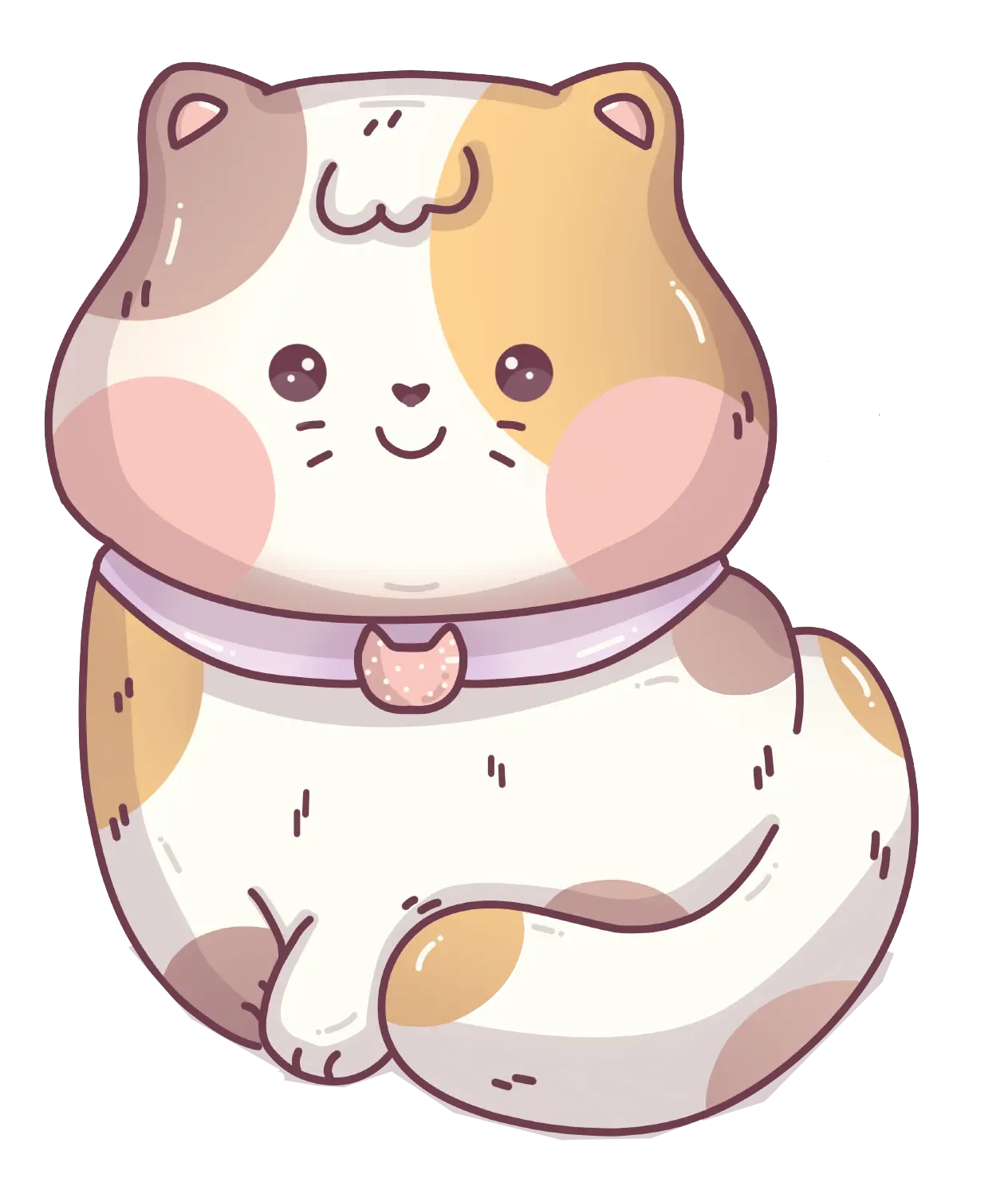 Gato feliz